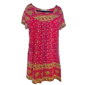 The Vermont Country Store Dress  Size L Red & Green